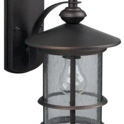 Best Pirce ⭐ Patriot Lighting® Tree House Oil-Rubbed Bronze Outdoor Wall Light 😀