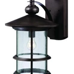 Budget 😀 Patriot Lighting® Tree House Oil-Rubbed Bronze Outdoor Wall Light 👏