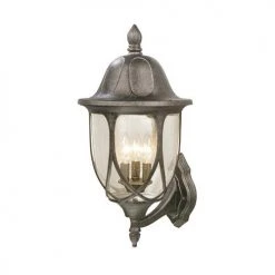 Brand new 😍 Patriot Lighting® Saxony Lava Stone Outdoor Wall Light 🧨