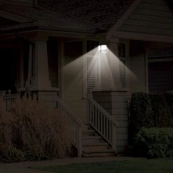 New ✔️ Patriot Lighting® Bronze LED Dual Head Motion Sensor Outdoor Security Flood Light 👍 -Patriot Lighting Sales 3569421 BGN