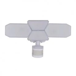 Best Pirce 😍 Patriot Lighting® Dualux White LED 4-Head Motion Sensor Outdoor Security Flood Light ⌛