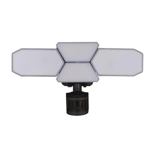 Brand new 😉 Patriot Lighting® Dualux Bronze LED 4-Head Motion Sensor Outdoor Security Flood Light 🎉 3 Brand new 😉 Patriot Lighting® Dualux Bronze LED 4-Head Motion Sensor Outdoor Security Flood Light 🎉