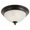 Flash Sale ❤️ Patriot Lighting® Arabella Oil-Rubbed Bronze 2-Light Flush Mount Ceiling Light ✔️ -Patriot Lighting Sales 736916610773