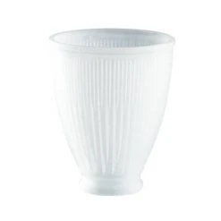 Best Pirce 🤩 Patriot Lighting® White Frosted Pleats Bell Replacement Glass With 2-1/4" Fitter 🎁