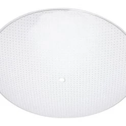 New ⌛ Patriot Lighting® Clear Round Dot Pattern Replacement Glass Diffuser ✨