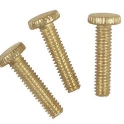 Deals 🥰 Patriot Lighting Brass-Plated Knurled Head Screws (3-Pack) 🎁