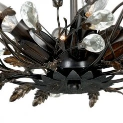 New ✔️ Patriot Lighting® Jardin Bronze Semi-Flush Mount Ceiling Light 🧨 -Patriot Lighting Sales C0023 3