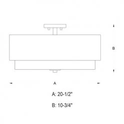 Discount ⌛ Patriot Lighting® Burnaby Matte Brass 4 Light Semi-Flush Mount Ceiling Light 👏 11 Discount ⌛ Patriot Lighting® Burnaby Matte Brass 4 Light Semi-Flush Mount Ceiling Light 👏 -Patriot Lighting Sales C0112 DWG