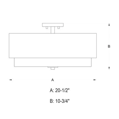 Discount ⌛ Patriot Lighting® Burnaby Matte Brass 4 Light Semi-Flush Mount Ceiling Light 👏 7 Discount ⌛ Patriot Lighting® Burnaby Matte Brass 4 Light Semi-Flush Mount Ceiling Light 👏 - Image 5