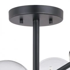 Cheap 🌟 Patriot Lighting® Orbit Oil Rubbed Bronze 6 Light Semi-Flush Mount Ceiling Light ✔️ -Patriot Lighting Sales C0132 1