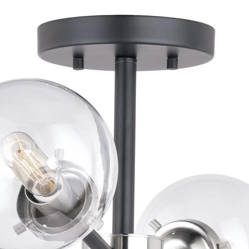 Coupon ⌛ Patriot Lighting® Orbit Satin Nickel 4 Light Semi-Flush Mount Ceiling Light 🔥 4 Coupon ⌛ Patriot Lighting® Orbit Satin Nickel 4 Light Semi-Flush Mount Ceiling Light 🔥 - Image 2