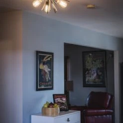 Top 10 😉 Patriot Lighting® Estelle Polished Nickel 6 Light Semi-Flush Mount Ceiling Light ❤️ -Patriot Lighting Sales C0161 L15