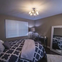 Top 10 😉 Patriot Lighting® Estelle Polished Nickel 6 Light Semi-Flush Mount Ceiling Light ❤️ -Patriot Lighting Sales C0161 L5