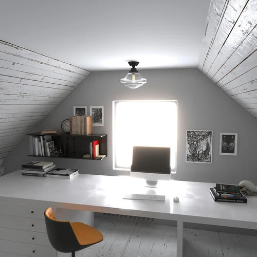 Top 10 🎉 Patriot Lighting® Huntley Oil Rubbed Bronze Semi-Flush Mount Ceiling Light ✨ 6 Top 10 🎉 Patriot Lighting® Huntley Oil Rubbed Bronze Semi-Flush Mount Ceiling Light ✨ - Image 4