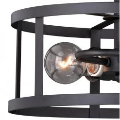 Best Pirce 😀 Patriot Lighting® Akron Oil Rubbed Bronze Semi-Flush Mount Ceiling Light 🥰 -Patriot Lighting Sales C0186 3