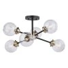 Deals ❤️ Patriot Lighting® Orbit Oil Rubbed Bronze Semi-Flush Mount Ceiling Light 🧨 -Patriot Lighting Sales C0193