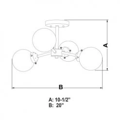Discount 🤩 Patriot Lighting® Orbit Oil Rubbed Bronze 4 Light Semi-Flush Mount Ceiling Light 💯 9 Discount 🤩 Patriot Lighting® Orbit Oil Rubbed Bronze 4 Light Semi-Flush Mount Ceiling Light 💯 -Patriot Lighting Sales C0194 DWG