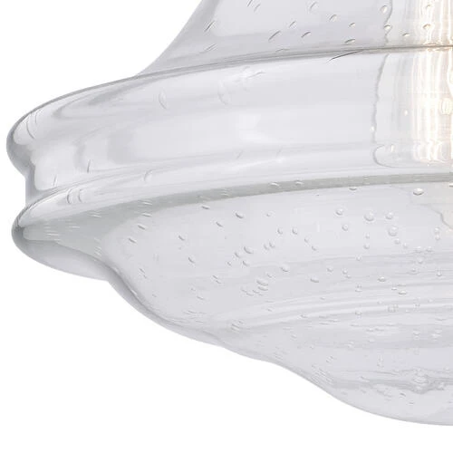 Best Sale ⭐ Patriot Lighting® Huntley Satin Nickel Semi-Flush Mount Ceiling Light ⭐ 5 Best Sale ⭐ Patriot Lighting® Huntley Satin Nickel Semi-Flush Mount Ceiling Light ⭐ - Image 3