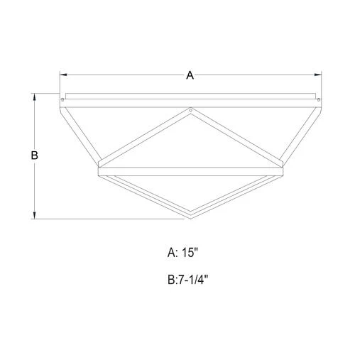 Outlet 🌟 Patriot Lighting® Hailey Satin Nickel Flush Mount Ceiling Light 🔥 6 Outlet 🌟 Patriot Lighting® Hailey Satin Nickel Flush Mount Ceiling Light 🔥 - Image 4