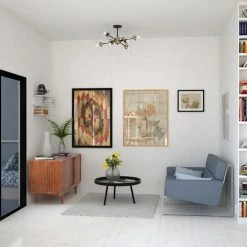 Top 10 🤩 Patriot Lighting® Orbit Oil Rubbed Bronze 9 Light Semi-Flush Mount Ceiling Light ✨ -Patriot Lighting Sales C0238 L1