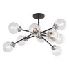 Promo 👏 Patriot Lighting® Orbit Oil Rubbed Bronze 9 Light Semi-Flush Mount Ceiling Light 😍 -Patriot Lighting Sales C0239