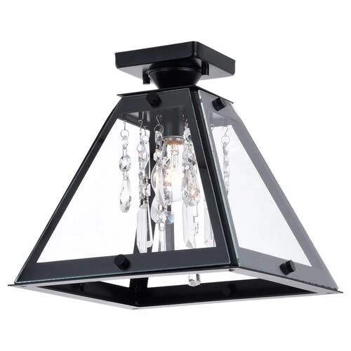 Cheap ⭐ Patriot Lighting® Tremont Matte Black Semi-Flush Mount Ceiling Light ❤️ 3 Cheap ⭐ Patriot Lighting® Tremont Matte Black Semi-Flush Mount Ceiling Light ❤️