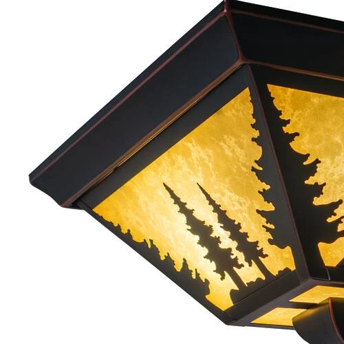Outlet ✔️ Patriot Lighting® Yosemite Burnished Bronze Flush Mount Ceiling Light 🛒 5 Outlet ✔️ Patriot Lighting® Yosemite Burnished Bronze Flush Mount Ceiling Light 🛒 - Image 3