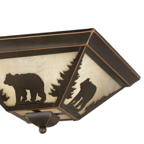 Coupon 🌟 Patriot Lighting® Bozeman Burnished Bronze Flush Mount Ceiling Light 🎁 5 Coupon 🌟 Patriot Lighting® Bozeman Burnished Bronze Flush Mount Ceiling Light 🎁 - Image 3