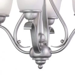 Coupon 🔔 Patriot Lighting® Monrovia Brushed Nickel 4 Light Chandelier ✔️ 10 Coupon 🔔 Patriot Lighting® Monrovia Brushed Nickel 4 Light Chandelier ✔️ -Patriot Lighting Sales CH35404BN 3