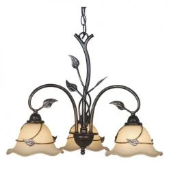 Promo ✨ Patriot Lighting® Vine Oil Sale 3 Light Chandelier 👏 -Patriot Lighting Sales CH38803OL 1