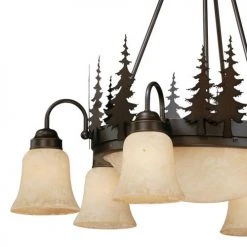 Budget 😀 Patriot Lighting® Yosemite Burnised Bronze 9 Light Chandelier 🎉 6 Budget 😀 Patriot Lighting® Yosemite Burnised Bronze 9 Light Chandelier 🎉 -Patriot Lighting Sales CH55506BBZ 1