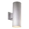 New ✨ Patriot Lighting® Chiasso Satin Aluminum 2-Light Outdoor Wall Light ⌛ 2 New ✨ Patriot Lighting® Chiasso Satin Aluminum 2-Light Outdoor Wall Light ⌛ -Patriot Lighting Sales CO OWB052SL