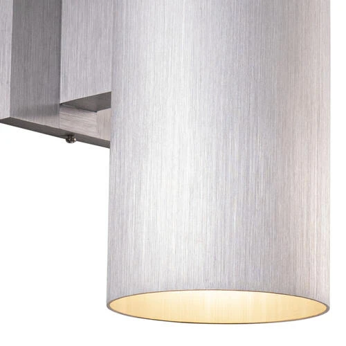 New ✨ Patriot Lighting® Chiasso Satin Aluminum 2-Light Outdoor Wall Light ⌛ 7 New ✨ Patriot Lighting® Chiasso Satin Aluminum 2-Light Outdoor Wall Light ⌛ - Image 5