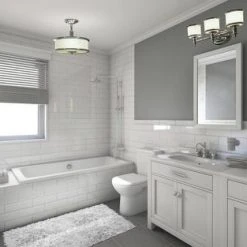 Buy ⭐ Patriot Lighting® Carlisle Chrome 3 Light Vanity Light 💯 -Patriot Lighting Sales CR VLU003CH L1