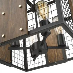 Best Pirce ✨ Patriot Lighting® Elegant Home Finn III Black Rustic Wood Cage Pendant 😀 9 Best Pirce ✨ Patriot Lighting® Elegant Home Finn III Black Rustic Wood Cage Pendant 😀 -Patriot Lighting Sales FinnIII 4
