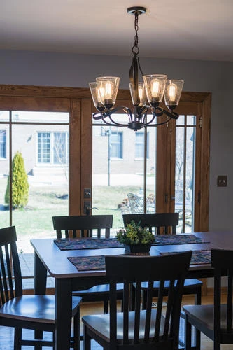 Hot Sale 🤩 Patriot Lighting® Cinta Oil Rubbed Bronze 5 Light Chandelier 👍 7 Hot Sale 🤩 Patriot Lighting® Cinta Oil Rubbed Bronze 5 Light Chandelier 👍 - Image 5