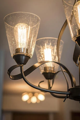 Hot Sale 🤩 Patriot Lighting® Cinta Oil Rubbed Bronze 5 Light Chandelier 👍 9 Hot Sale 🤩 Patriot Lighting® Cinta Oil Rubbed Bronze 5 Light Chandelier 👍 - Image 7