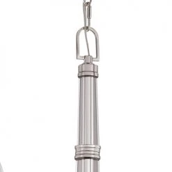 New 🛒 Patriot Lighting® Hoyne Polished Nickel 5 Light Chandelier ❤️ -Patriot Lighting Sales H0243 2