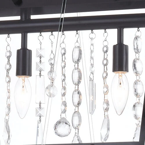 Promo 🤩 Patriot Lighting® Tremont Matte Black 5 Light Chandelier 🔔 7 Promo 🤩 Patriot Lighting® Tremont Matte Black 5 Light Chandelier 🔔 - Image 5