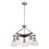 Best Sale ✔️ Patriot Lighting® Avondale Satin Nickel 5 Light Chandelier 🌟 -Patriot Lighting Sales H0256
