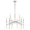 Flash Sale 🌟 Patriot Lighting® Kedzie Polished Nickel 9 Light Chandelier 🤩 -Patriot Lighting Sales H0260