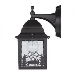 Promo ⌛ Patriot Lighting® Whitetail II Oil Rubbed Bronze Outdoor Wall Light 😀 -Patriot Lighting Sales IOL566BZ Mside