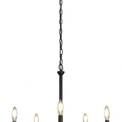 Promo 🎉 Patriot Lighting® Cura Black 5-Light Chandelier ✨ 7 Promo 🎉 Patriot Lighting® Cura Black 5-Light Chandelier ✨ -Patriot Lighting Sales Kichler 82348 Menards 3518700
