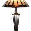 Budget 💯 Patriot Lighting® Denman Tiffany Style Table Lamp 🔥 2 Budget 💯 Patriot Lighting® Denman Tiffany Style Table Lamp 🔥 -Patriot Lighting Sales M12210