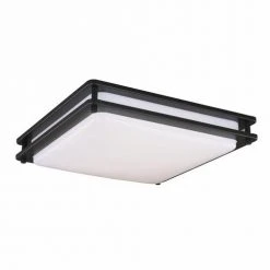 Promo ⭐ Patriot Lighting® Horizon Oil Burnished Bronze Flush Mount Ceiling Light 🌟