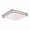 Outlet 🔔 Patriot Lighting® Horizon Satin Nickel Flush Mount Ceiling Light 😀 -Patriot Lighting Sales M21V2125 Master