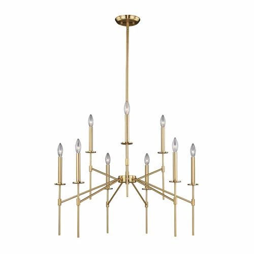 Flash Sale 🤩 Patriot Lighting® Kedzie Natural Brass 9 Light Chandelier 🎉 3 Flash Sale 🤩 Patriot Lighting® Kedzie Natural Brass 9 Light Chandelier 🎉