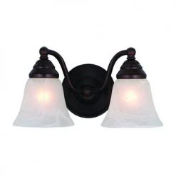 Top 10 ✔️ Patriot Lighting® Standford Oil Burnished Bronze 2 Light Vanity Light 😍