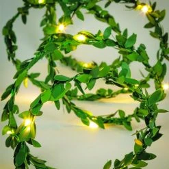 Hot Sale 👏 Patriot Lighting® 30 Light Battery Powered LED Leaf Fairy Light ✔️ -Patriot Lighting Sales MACVADSKU3460625