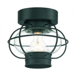 Top 10 ✔️ Patriot Lighting® Shoalview Bronze 1-Light Outdoor Flush Mount Ceiling Light ⌛